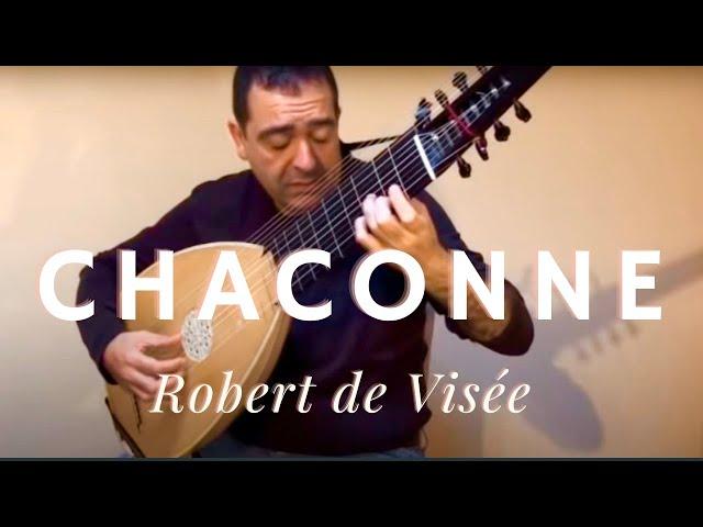 Chaconne by Robert de Visée, played on the 14 course theorbo by Xavier Díaz-Latorre