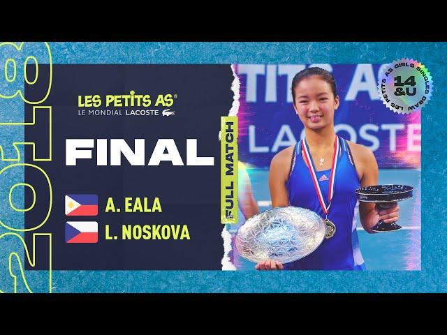 Les Petits As 2018 | Girls Final | Alexandra Eala vs. Linda Noskova