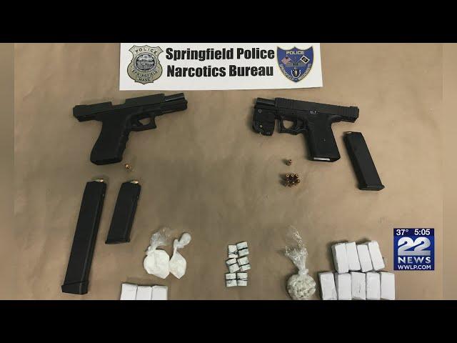 Heroin and two firearms seized after search warrant in Springfield