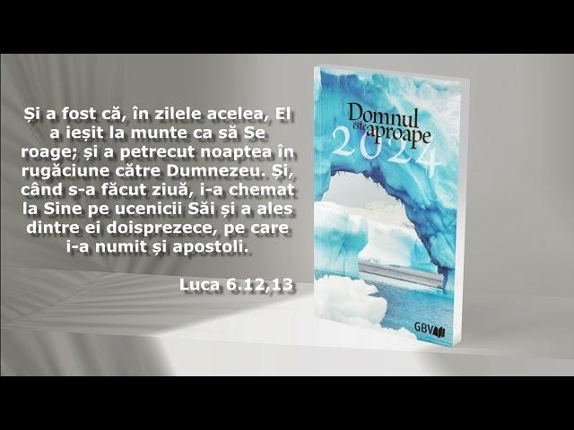 Să stăruim în rugăciune pentru lucrarea lui Dumnezeu - marți, 12 noiembrie