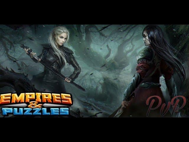 Нас 1000+ (налеты и мнение про команду атаки в pvp) Empires Puzzles