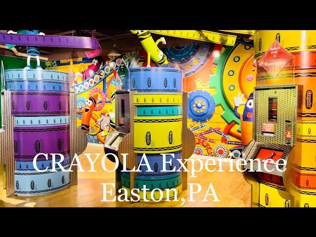 CRAYOLA Experience @Easton PA | Crayon Factroy Discover the magic of colors #crayola #crayon #colour