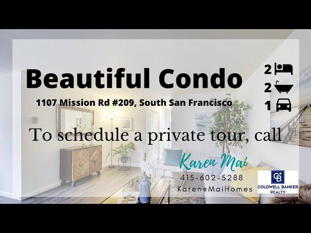 Beautiful Condo in South San Francisco For Sale