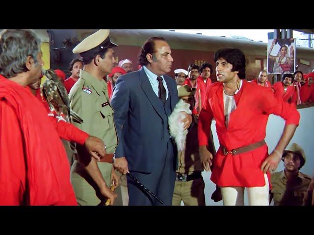 मंत्री तूने मुझ पर हाथ उठाया हैं, इतनी आसानी से तो जाने दूंगा नहीं - Amitabh Bachchan Action Scene