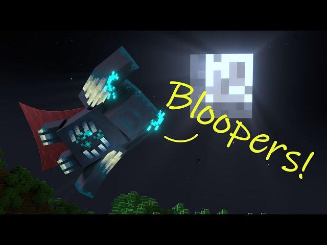 Warden vs Villager and Pillager Alliance Bloopers (Minecraft Animation)