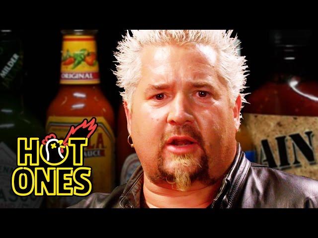 Guy Fieri Becomes the Mayor of Spicy Wings | Hot Ones