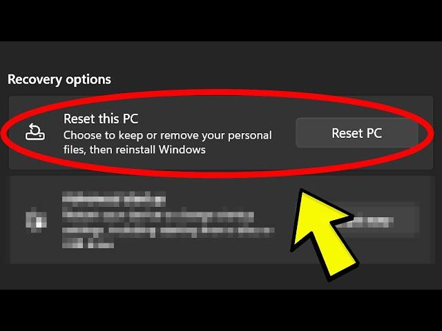 How to Reset Windows 11 without Losing Files