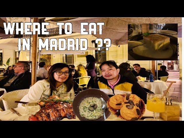 Best restaurant to eat in Madrid || Dinner with Family|| Aarde Restaurant in madrid