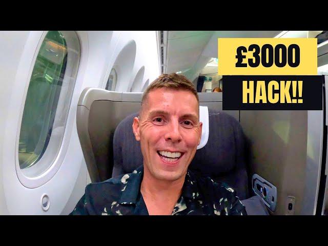 Backpacker’s FREE £3000 BUSINESS CLASS FLIGHT | BA Club World Full Review  ️ 