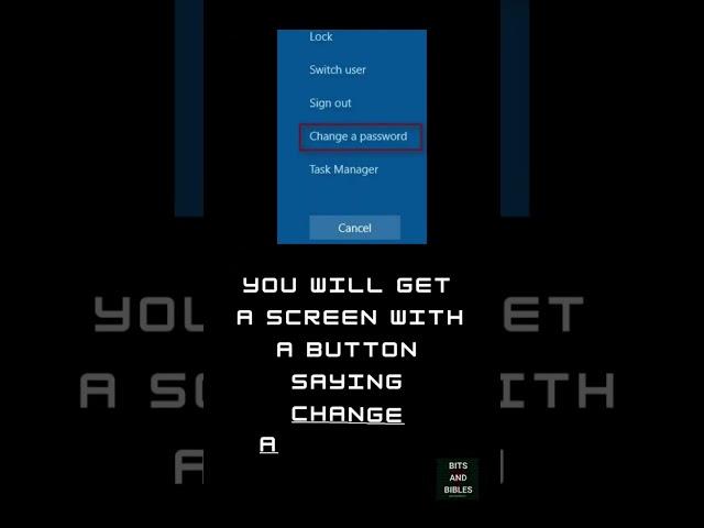 How to easily reset your Windows password! #BitsAndBibles #Windows #Password #Reset #TechSupport