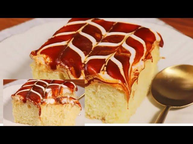 Turkish Milk Cake Recipe at home (TRES LECHES CAKE) @BABYCHEF9