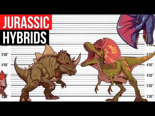 Crazy Jurassic Dinosaur Hybrids | Ultimabronto, Spinostegosaurus, Ankyloraptor