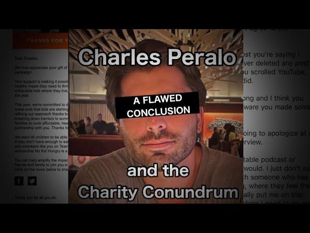 Charles Peralo: A Flawed Conclusion