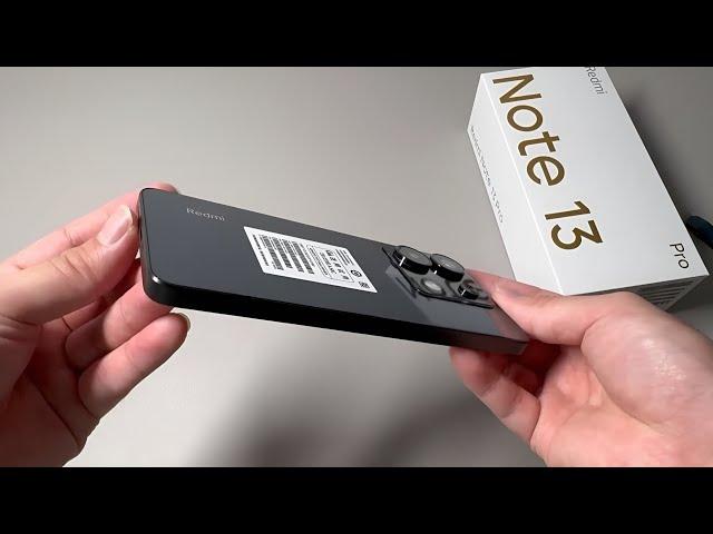 Redmi Note 13 Pro 5G Black UNBOXING 