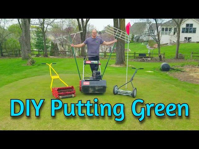 Back Yard DIY Putting Green: Everything You Need to Know!!