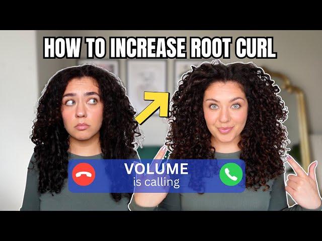 7 Tips for Curlier Roots | Volume Routine for Curly Hair