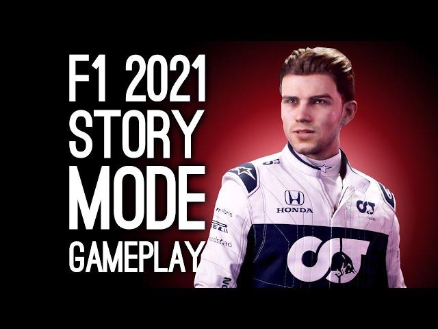 F1 2021 Story Mode First Gameplay: How Much of a Jerk Can You Be? - 1st Hour of Braking Point on PS5