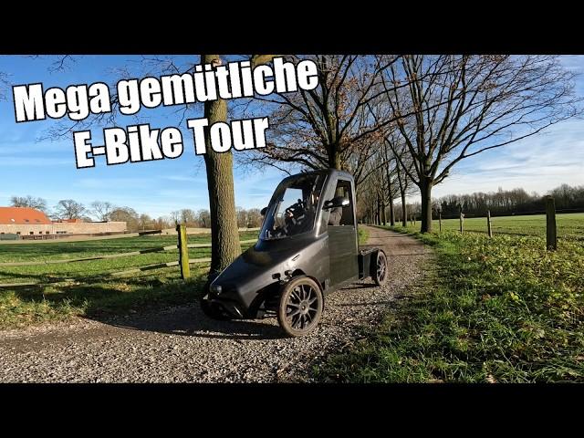 Allein am See / Ausfahrt bei kalten Temperaturen im E-Bike