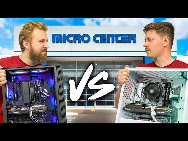 Ultra Budget Gaming PC Build Challenge - Microcenter Edition