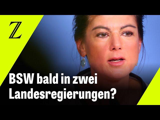 Die Pressekonferenz von Sahra Wagenknecht zu den Ergebnissen in Sachsen und Thüringen