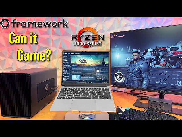 Gaming on the AMD Framework 13! Native, Docked & eGPU Performance.