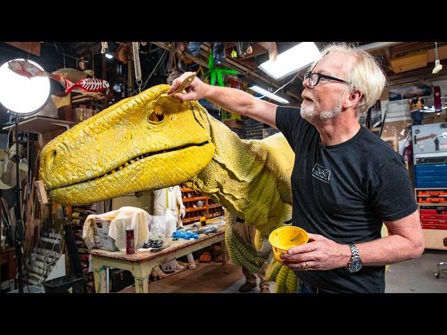 Adam Savage's Dino Build: Testing the Paint (Ep 2)