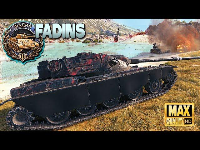 T95/FV4201: Huge game with real Fadins medal - World of Tanks