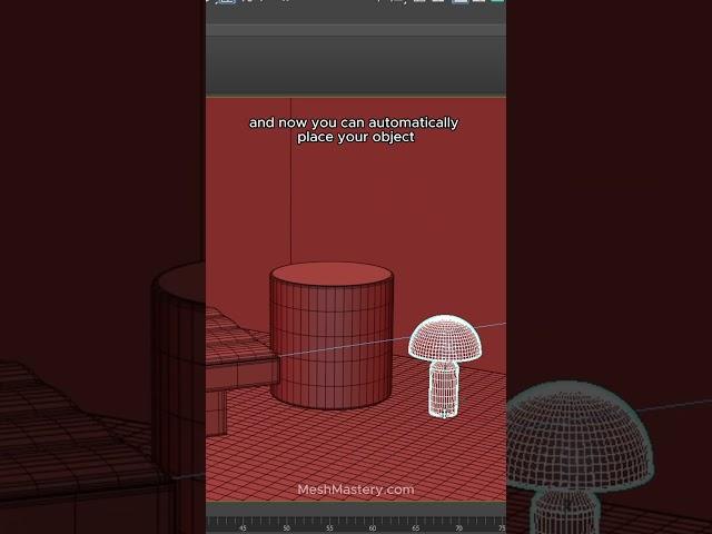 How to place objects in #3dsMax  - FAST