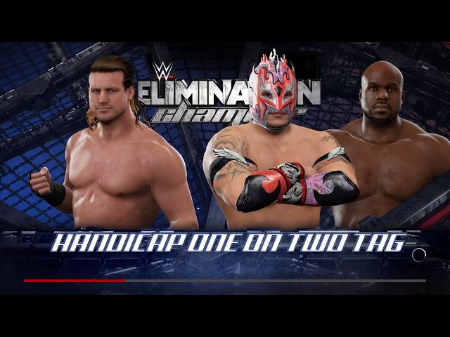 WWE 2K17 Elimination Chamber Prediction Highlights | Dolph Ziggler vs Kalisto and Apollo Crews