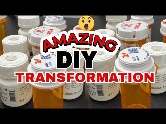 Amazing pill bottle crafts 2025!!