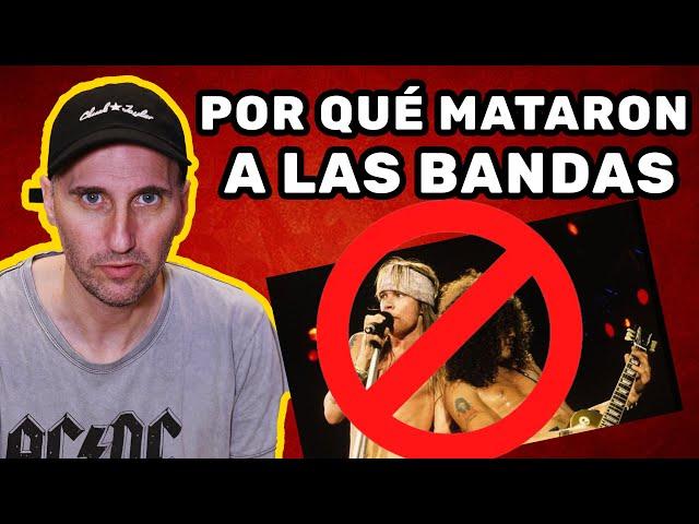 La Razón Por La Que La Industria Musical Destruyó a Las Bandas (De Rock y Otros Estilos)