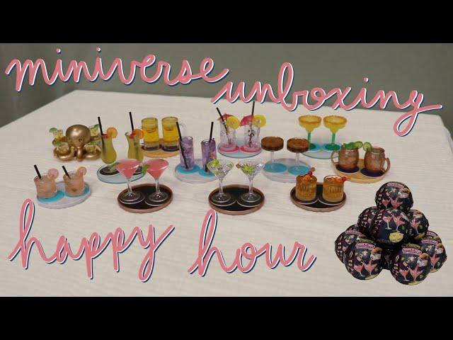 Miniverse Happy Hour FULL COLLECTION Unboxing! | Kelli Maple