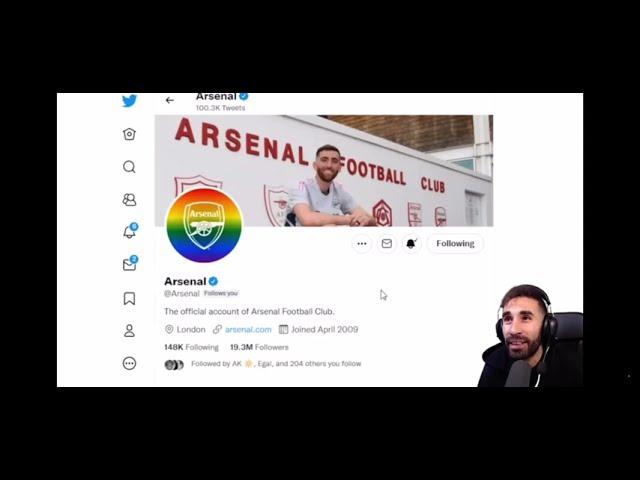 Hughwizzy gets trolled by the Gay Gooners