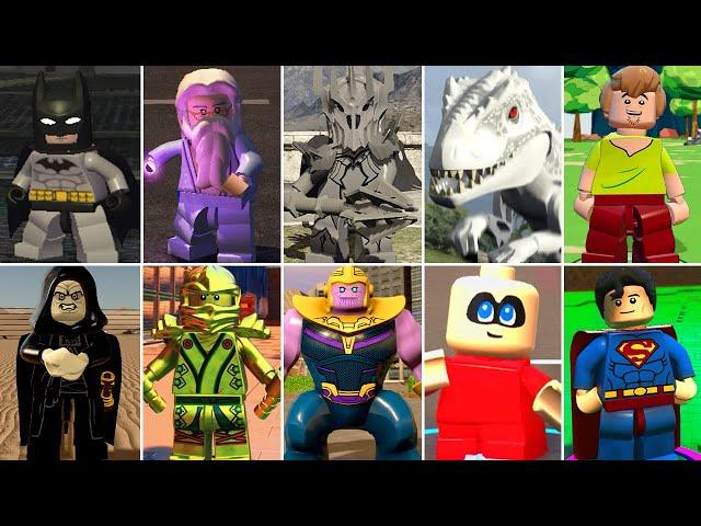 The Most Powerful Characters in LEGO Videogames