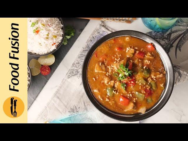 Restaurant Style Garlic Chicken (with gravy) Recipe by Food Fusion