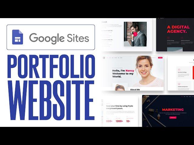 How to Use Google Sites to Make a Portfolio in 2024