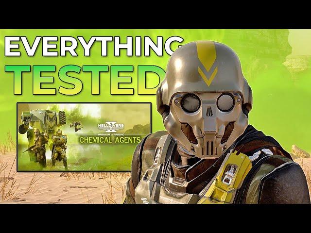 Helldivers 2 – I Tested EVERY New Item in the New Chemical Agents Warbond