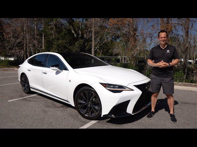 Is the 2023 Lexus LS 500 F Sport the BEST new luxury sedan to BUY?