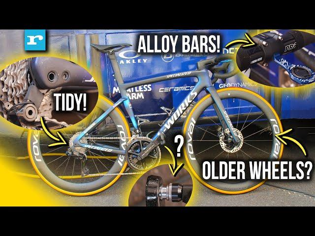 Is THIS The Shortest Stem In The Pro Peloton? Alaphilippe's 2023 Tour de France Bike