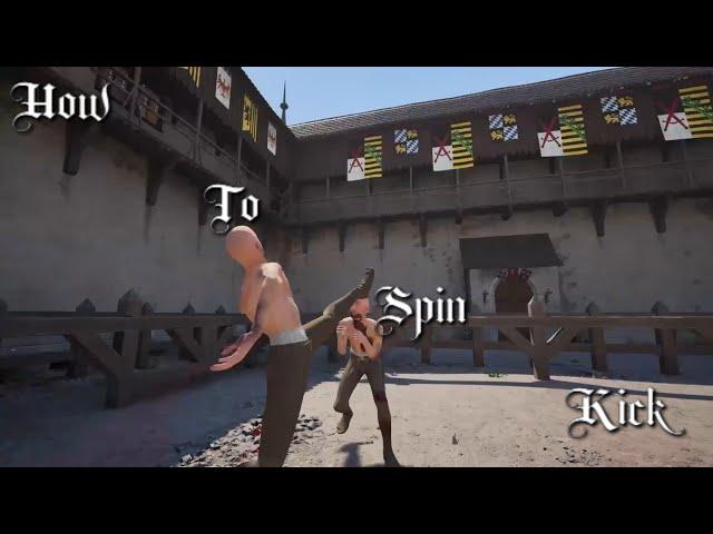 How To Spin Kick In Half Sword