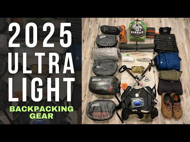 2025 Ultralight Backpacking Gear Load Out What To Take On A Thru Hike #ultralight #backpacking