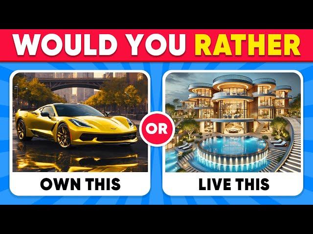 Would You Rather...?  Luxury Edition | Daily Quiz