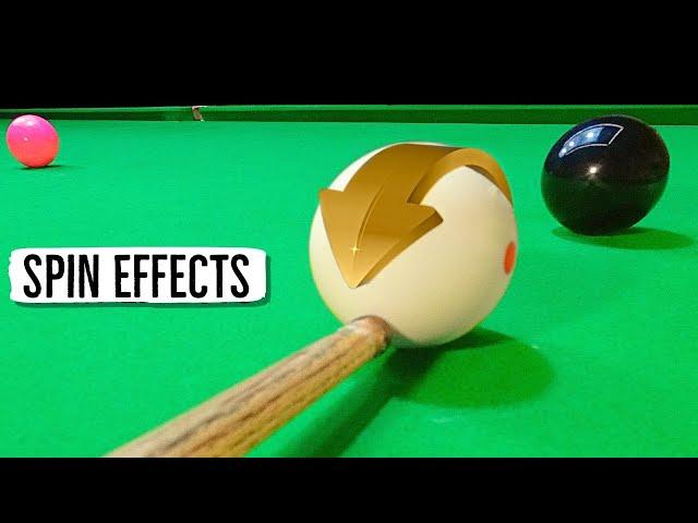 Snooker Cue Spin Tutorial