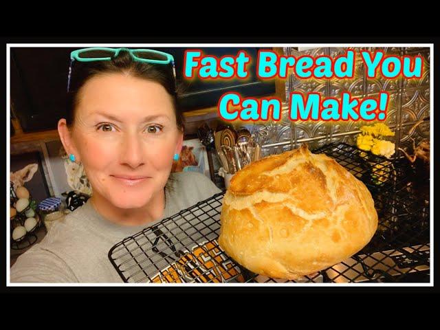  FAST CHEAP EASY Bread YOU Can Make-NO Knead-NO Nonsense! 