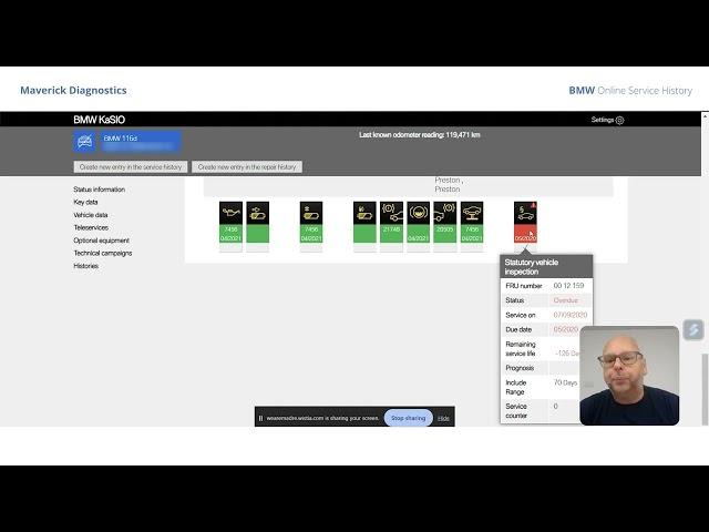BMW Online Service History | KaSIO Digital Service Records and Booklet 2024