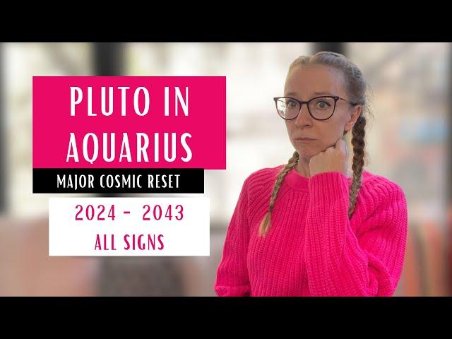 20 YEARS of Pluto in Aquarius! What's in Store for your Zodiac Sign?