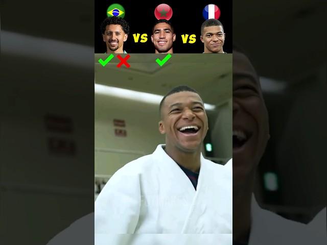 Mbappe VS Hakimi - Judo Fight 