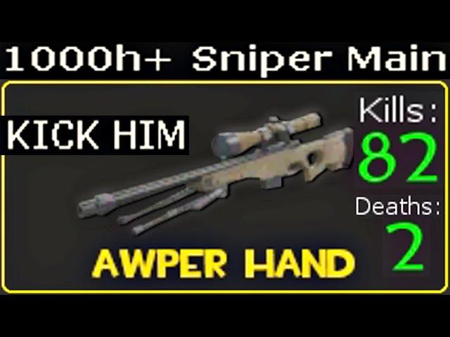 The Suspicious AWPer1000+ Hours Sniper Main (TF2 Gameplay)