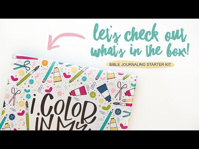 New Bible Journaling Starter Kit From Illustrated Faith!!!