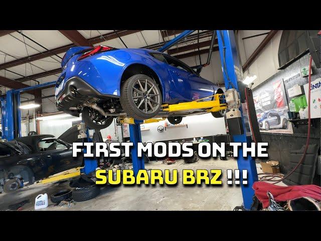 Installing AWE Track Edition Exhaust on my 2024 Subaru BRZ!